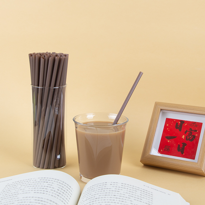 PLA Coffee Grounds Straw