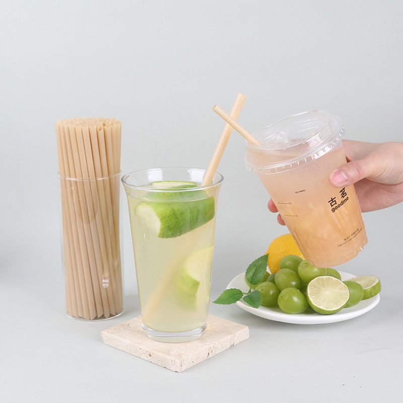 PLA Bamboo Powder Straw