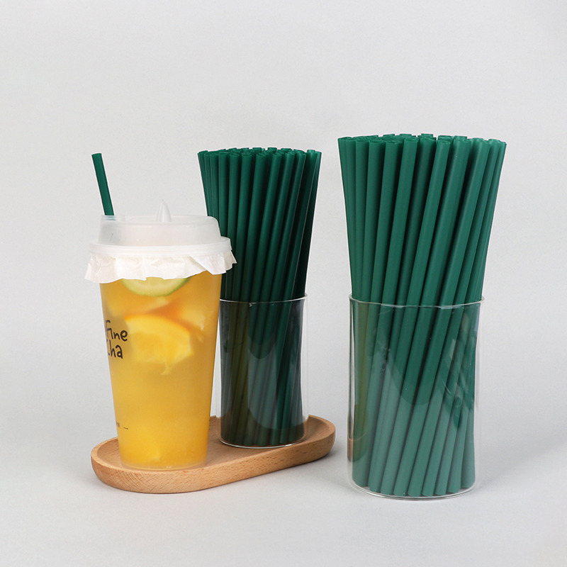 PLA Green Sugarcane Bagasse Straw