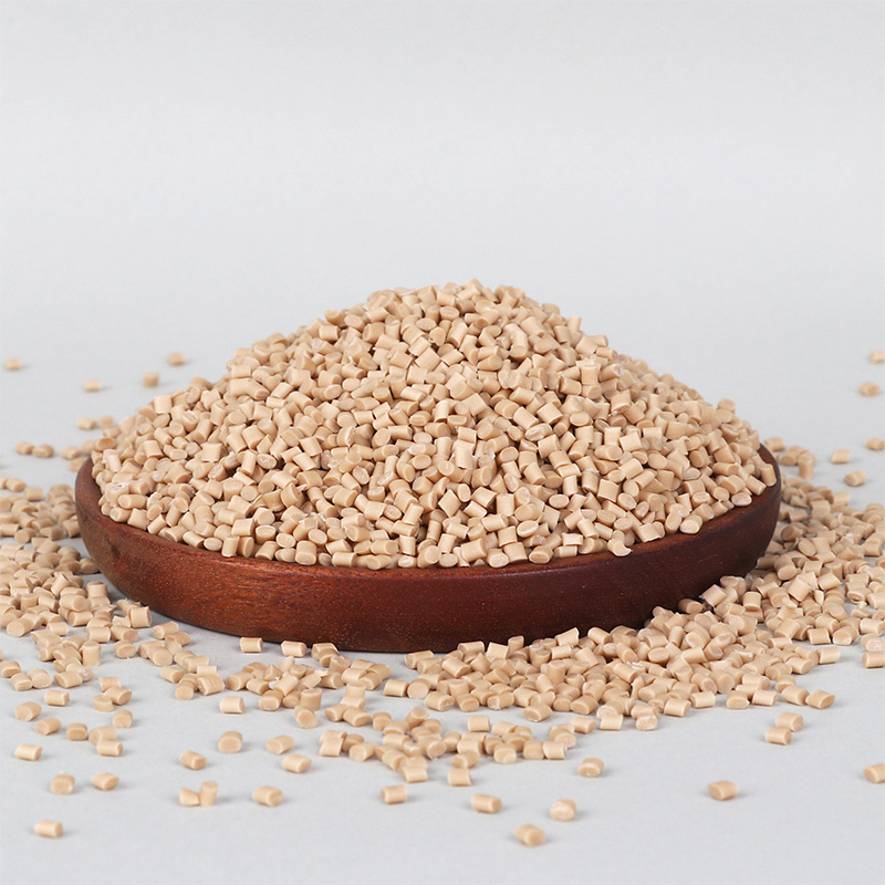 PLA Bamboo Powder Straw Material (Bamboo Yellow)