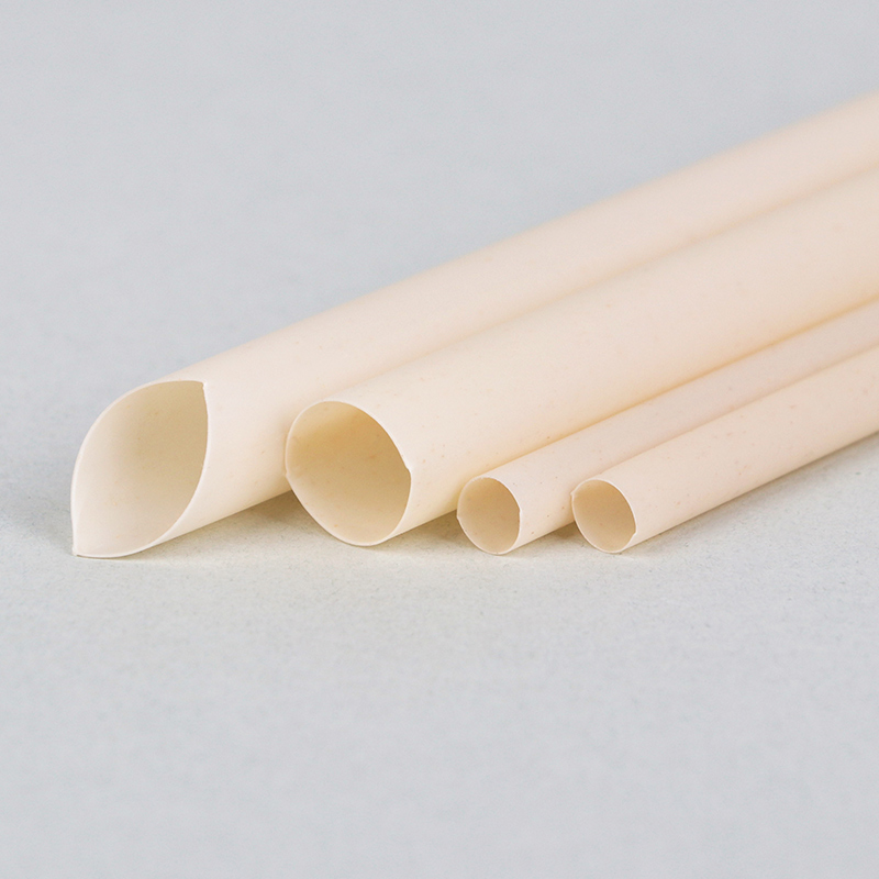 PLA Bamboo Powder Straw (Light Yellow)